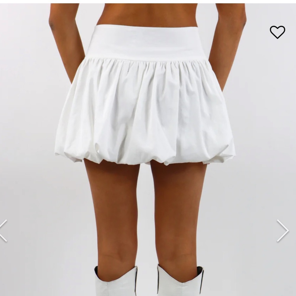 White bubble skirt - Picture 2 of 4